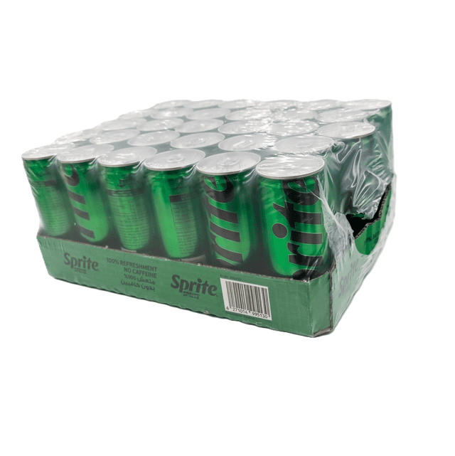 Sprite Zero Calories Soft Drink, 30x250ml