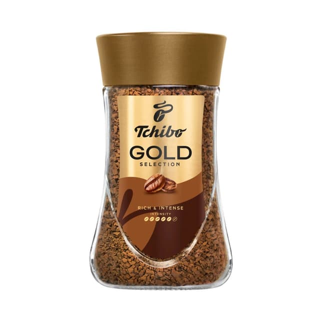 Tchibo Gold Selection Instant Coffee Jar, 200g