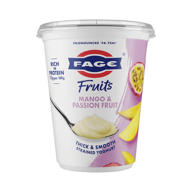 Fage Total Fruit Mango & Passion Fruit Yoghurt, 380g