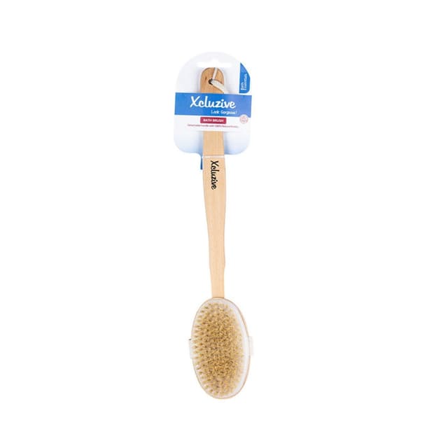 Xcluzive Wooden Bath Brush, 1 Piece