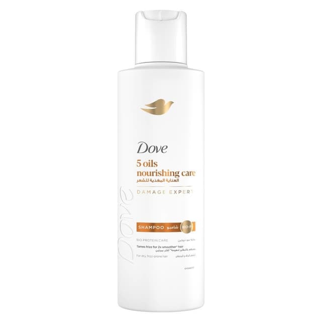 Dove 5 Oils Nourishing Care Shampoo Rough & Frizzy Hair, 200ml