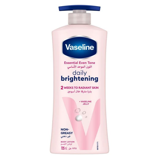Vaseline Essential Even Tone Daily Brightening Body Lotion, 725ml