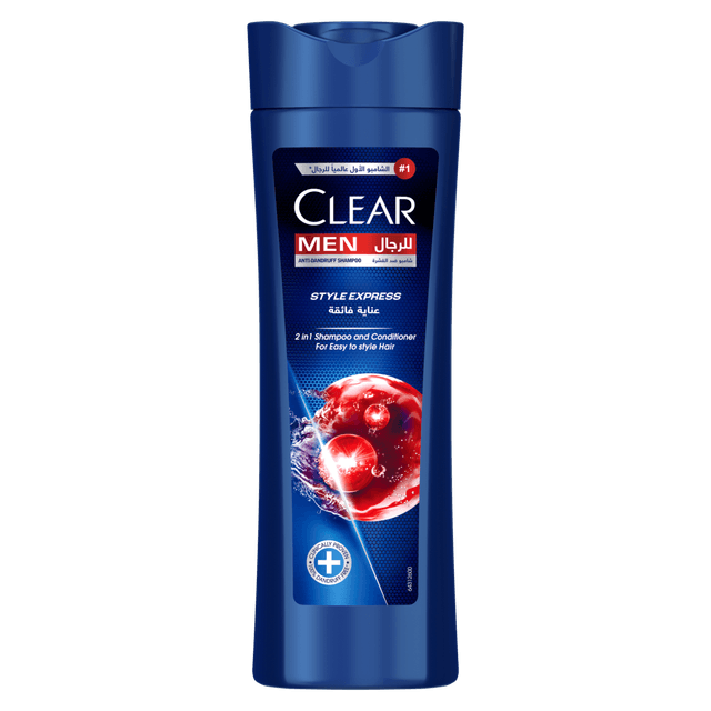 Clear For Men Style Express 2in1 Shampoo & Conditioner, 400ml