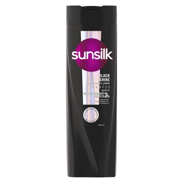 سانسيلك شامبو لمعان أسود مذهل، 200ml
