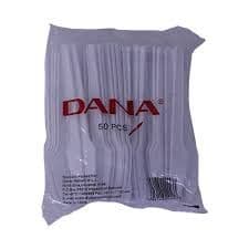Dana White Plastic Knife 50 Pcs