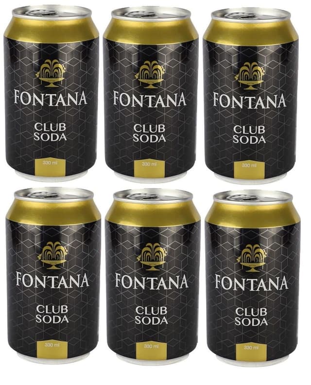 Fontana Soda 330 ml x 6 Pcs