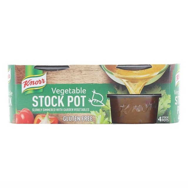Knorr Vegetable Stock Pot, 4 x 28g