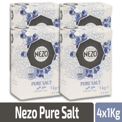 Nezo Salt Blue Promo Pack 1 Kg X 4 Pcs