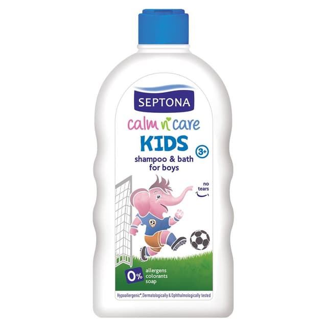Septona Calm N Care Kids Shampoo & Bath for Boys 500ml