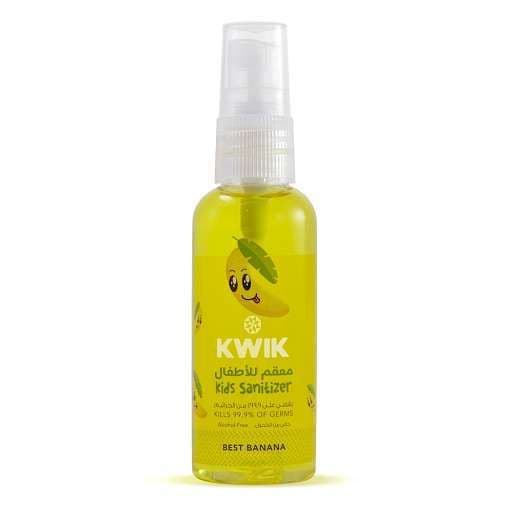 Kwik Best Banana Kids Hand Sanitizer, 50ml