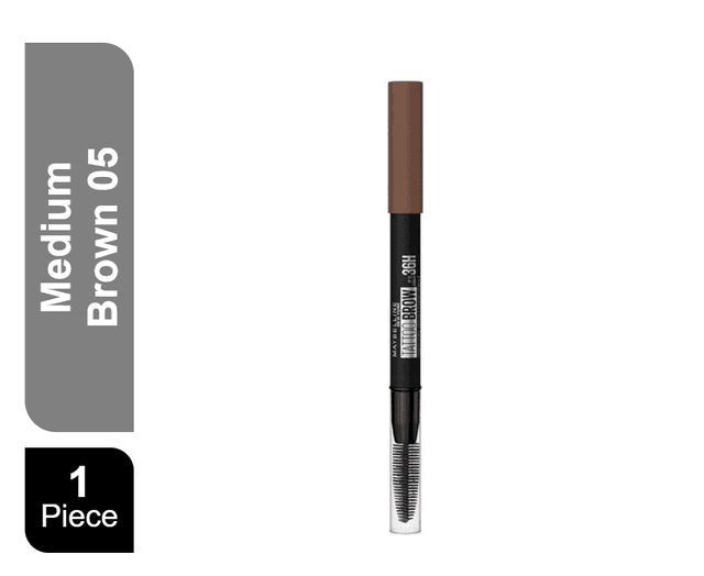 Maybelline Tattoo 36H Brow Pencil Medium Brown 05, 1 Piece