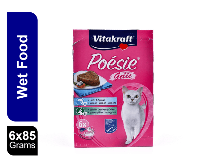 Vitakraft Poesie Gelee Multipack 6x85g