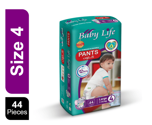 Baby Life Pants Large (7-14 kg), 44pcs