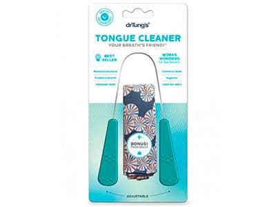 Dr Tung's Tongue Cleaner W Travel Pouch