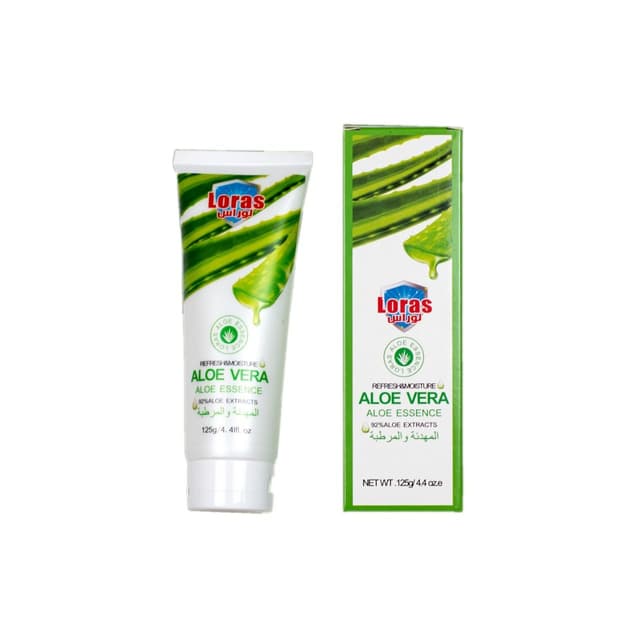Lores Face And Body Cream Aloe Vera 92% Aloe Vera 125G