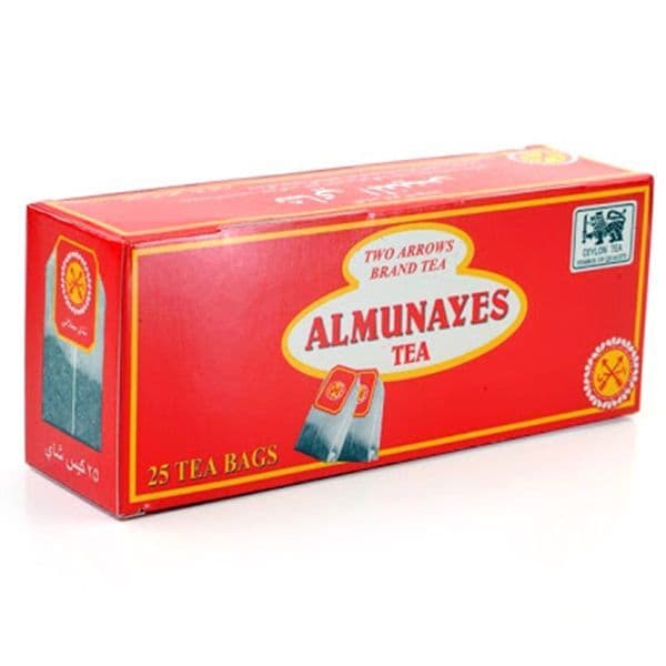 Almunayes Black Tea 25'S Tea Bags