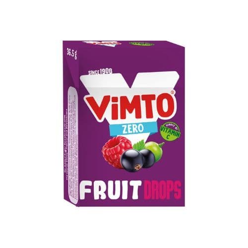 Vimto Fruits Drops Sugar Free 36.5Gm