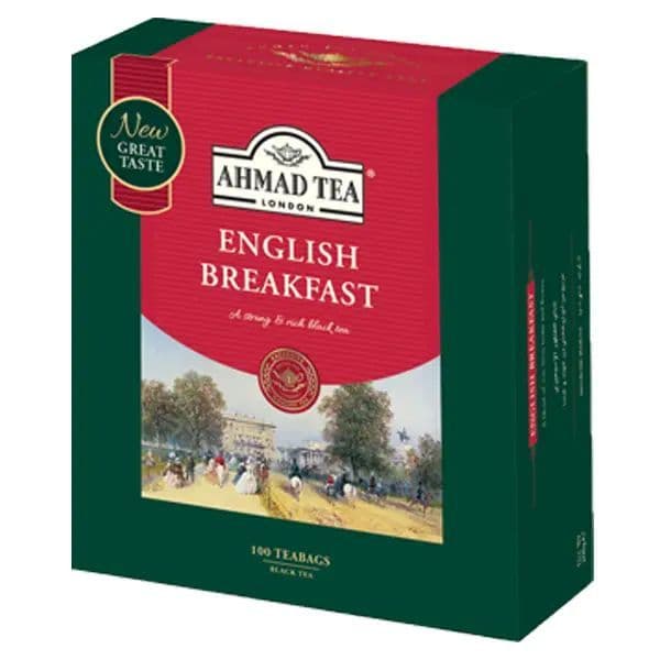 Ahmad Tea English Breakfast, 100 Tea Bags