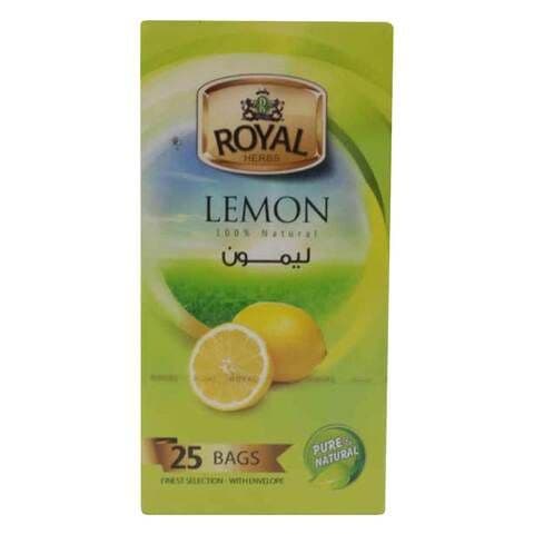 Royal Herbs Tea Lemon 25 Bags
