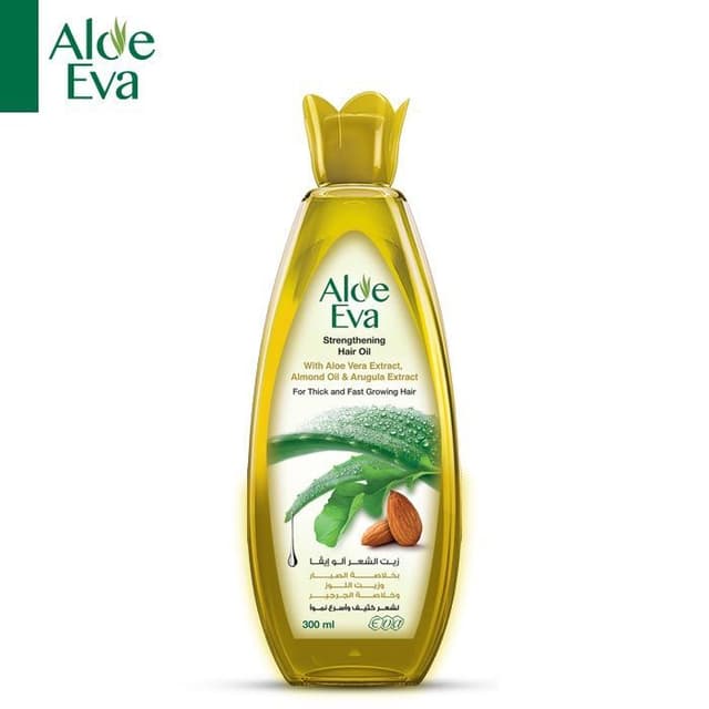 Aloe Eva Hair Oil With Aloe Vera Almond Oil And Arugula Extract 300 ml