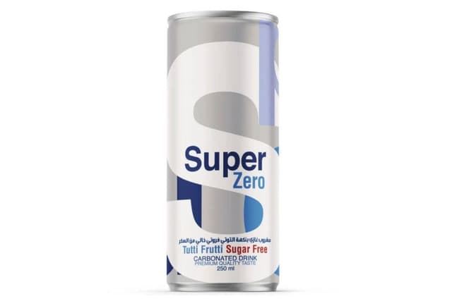 Super Tutti Frutti Sugar Free Carbonated Drink, 250ml