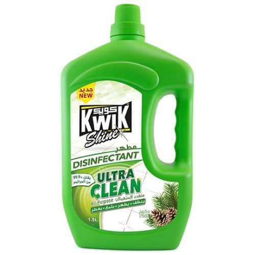 Kwik Shine Disinfectant ULa Clean Pine 1.5 L