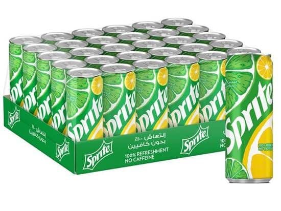 Sprite Soft Drink Can, 30x250ml