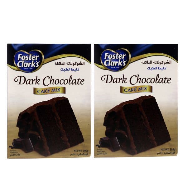 Foster Clarck'S Dark Chocolate 2 pcs x 500 g