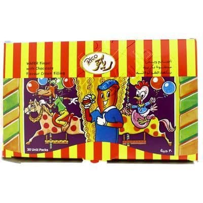Rico Wafer Filled With Chocolate Cream 30 pcs
