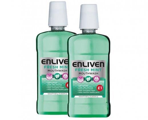 Enliven Freshmint Mouthwash Twnpk 500Ml