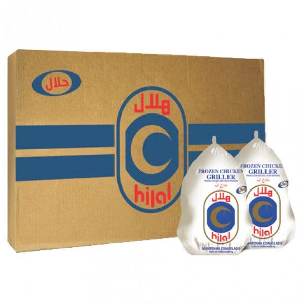 Hilal Frozen Whole Chicken 900 g x 10