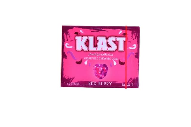 Klast Gum Red Berry S/F 12's