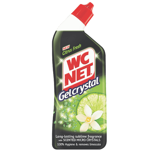 Wc Net Toilet Cleaner gel Crystal Citrus 750 ml