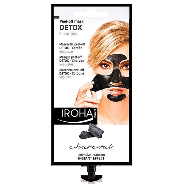 Iroha Nature Peel Off Mask Impurities Detox Charcoal 18g