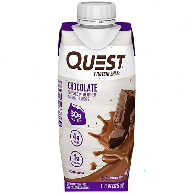 Quest Protein Shake Chocolate Flavor 4*325 ml