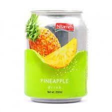 Nilamels Pineapple Drink Cans 250Ml