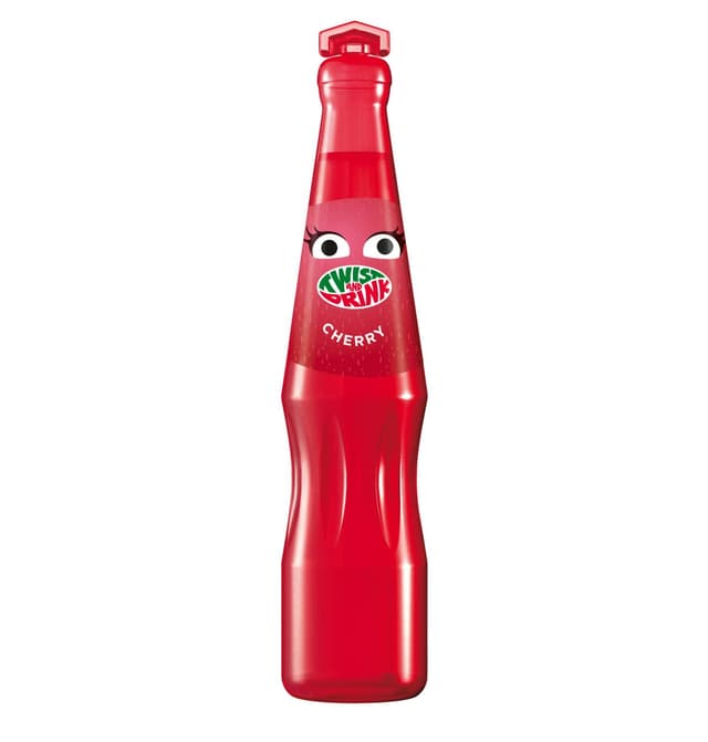 Twist & Drink Cherry Soft Drink, 200ml