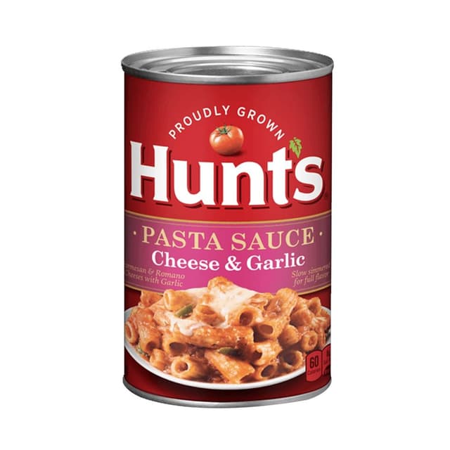 Hunts 680G Cheese &Garlic Pasta Sause