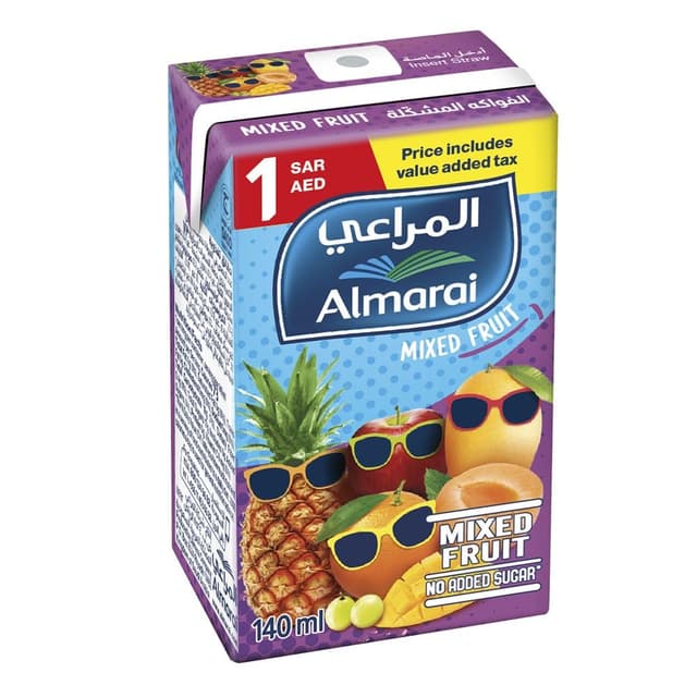 Almarai Mixed Fruit Nectar Juice, 140ml