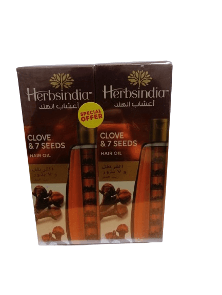 Herbsindia Clove &7 Seed Hair Oil2X280Ml