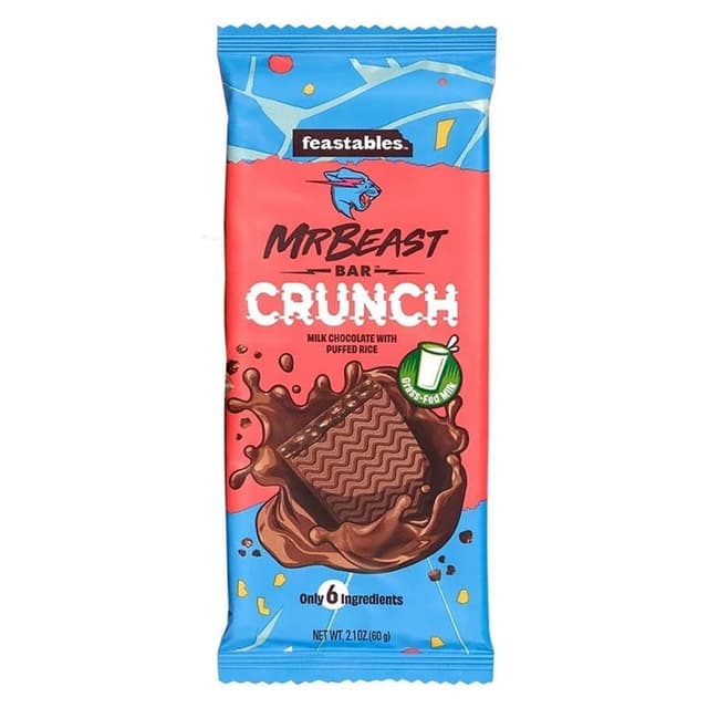 Mr.Beast Bar Crunch 60G