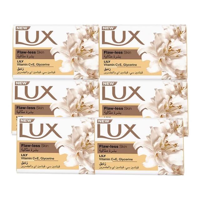 Lux Flawless Lily Bar Soap 120 G 5+1