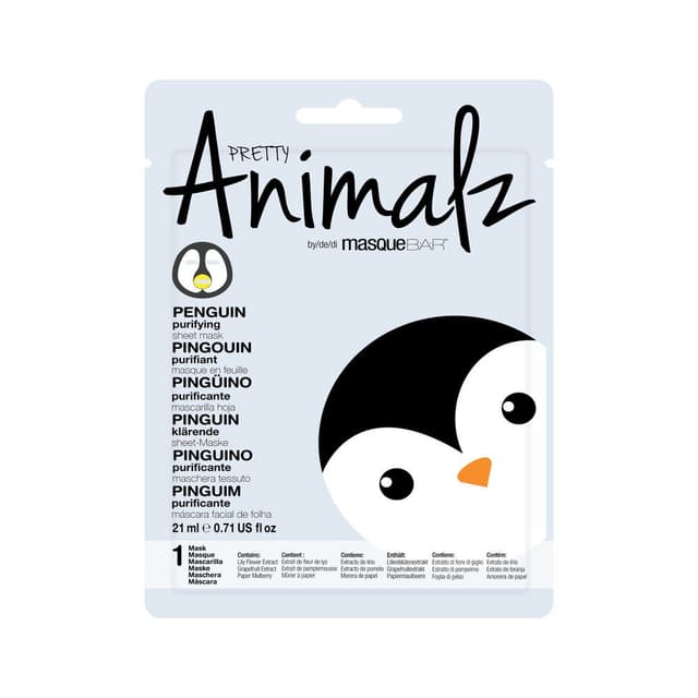 Masque Bar Pretty Animalz Penguin Face Mask 21Ml