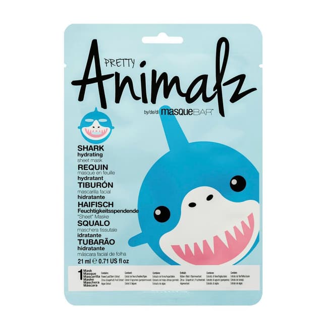 Masque Bar Pretty Animalz Shark Face Mask 21Ml