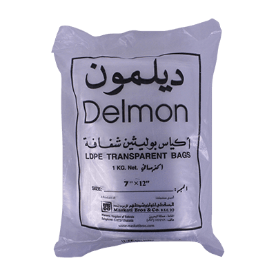Delmon Ld Transparent Bag 7 X 12