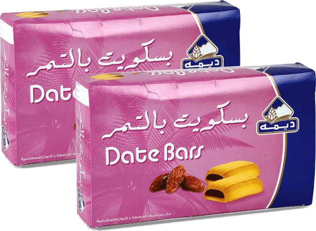 Deema Date Bars 15 X 25Grm X 2
