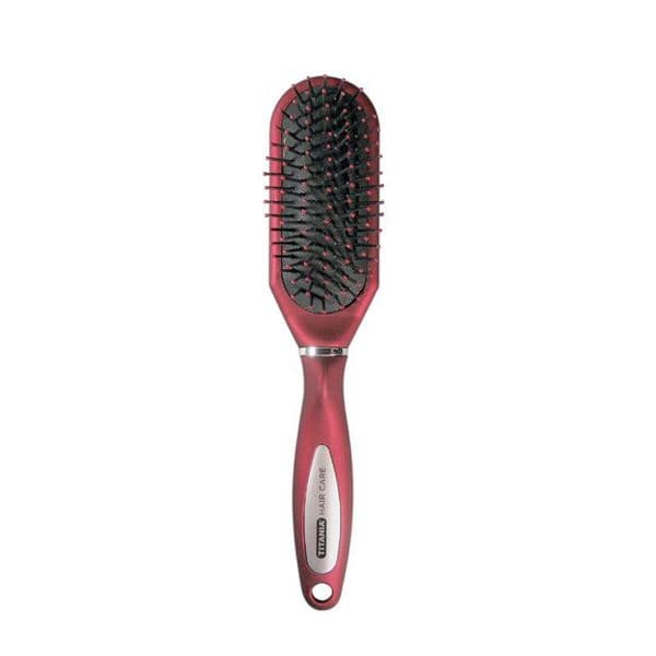 Titania Hair Brush Red, 7Rows