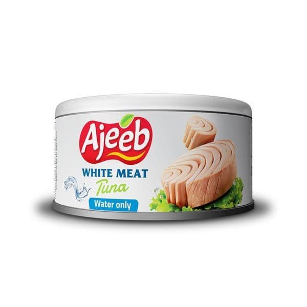 أجيب تونة لحم أبيض في الماء, 170g
