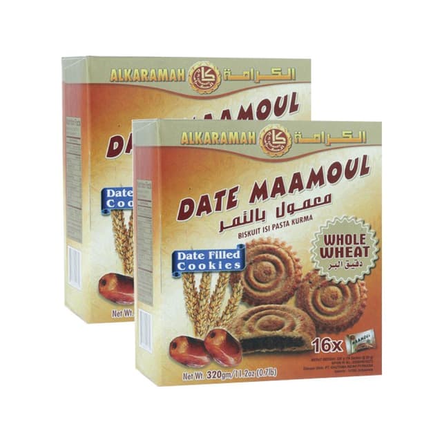 Al Karamah Date Mamoul Whole Weat, 2x320g