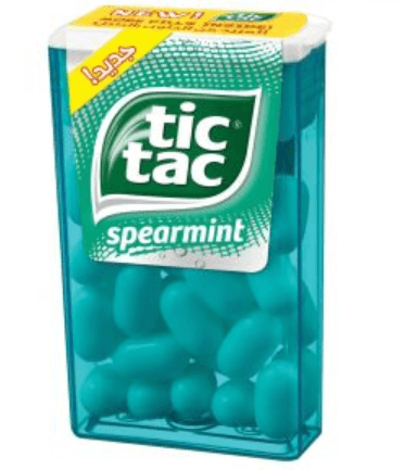 Tic Tac Spearmint, 12X18G